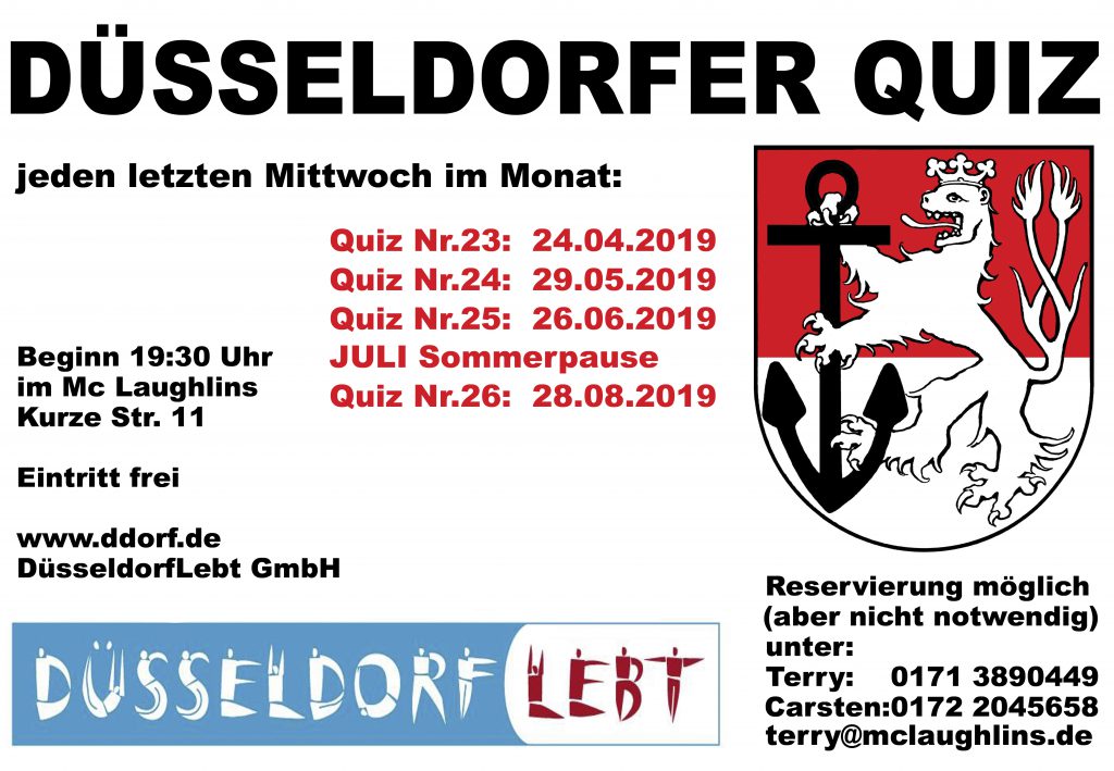 Sommerfahrplan fürs Kult-Quiz